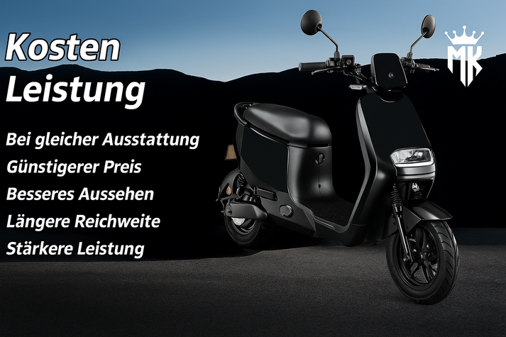 E-Roller MK City Go X CarPlay 25/55km/h