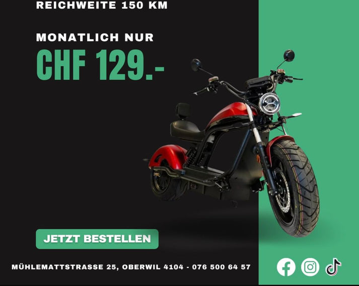 E-Roller MK Premium 6.0 25/110km/h